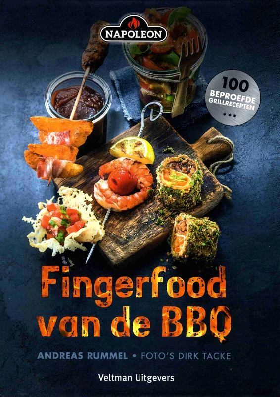 Fingerfood van de BBQ – Andreas Rummel – boek cover