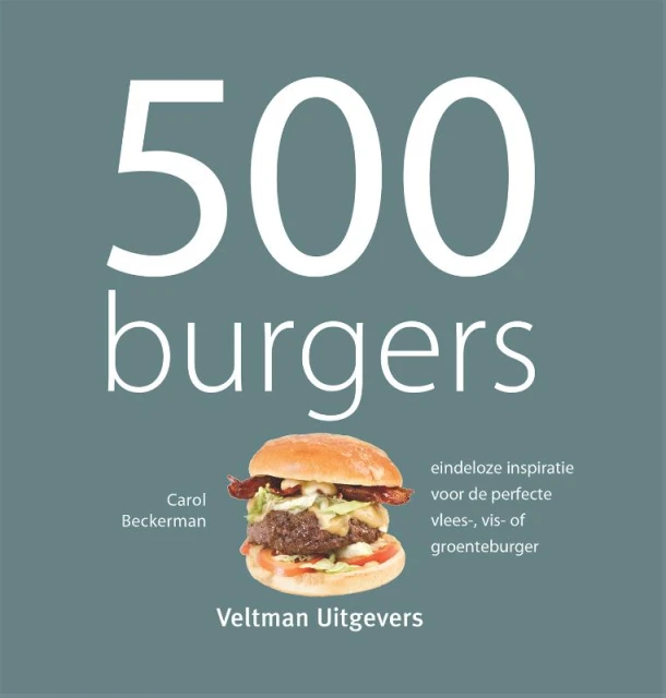 500 Burgers – Carol Beckerman – boek cover