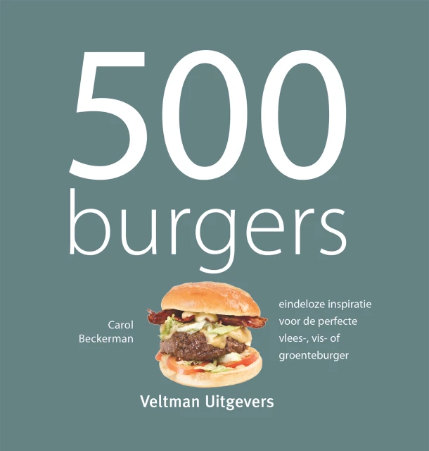 500 Burgers – Carol Beckerman – boek cover