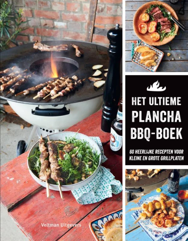 Het ultieme Plancha BBQ boek – C. Ahrens – boek cover