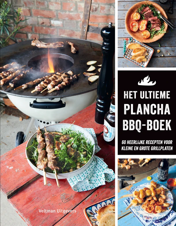 Het ultieme Plancha BBQ boek – C. Ahrens – boek cover
