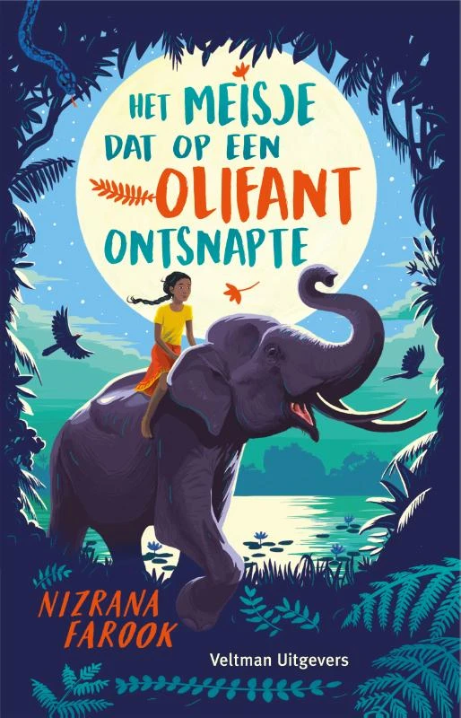 Het meisje dat op een olifant ontsnapte – Nizrana Farook – boek cover