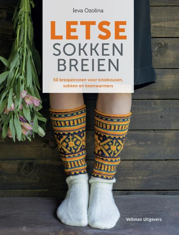 Letse sokken breien – Ieva Ozolina – boek cover