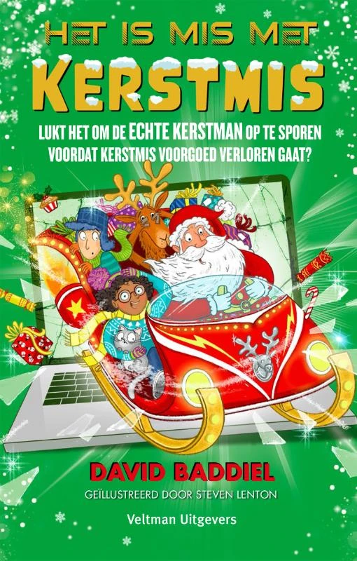 Het is mis met Kerstmis – David Baddiel – boek cover