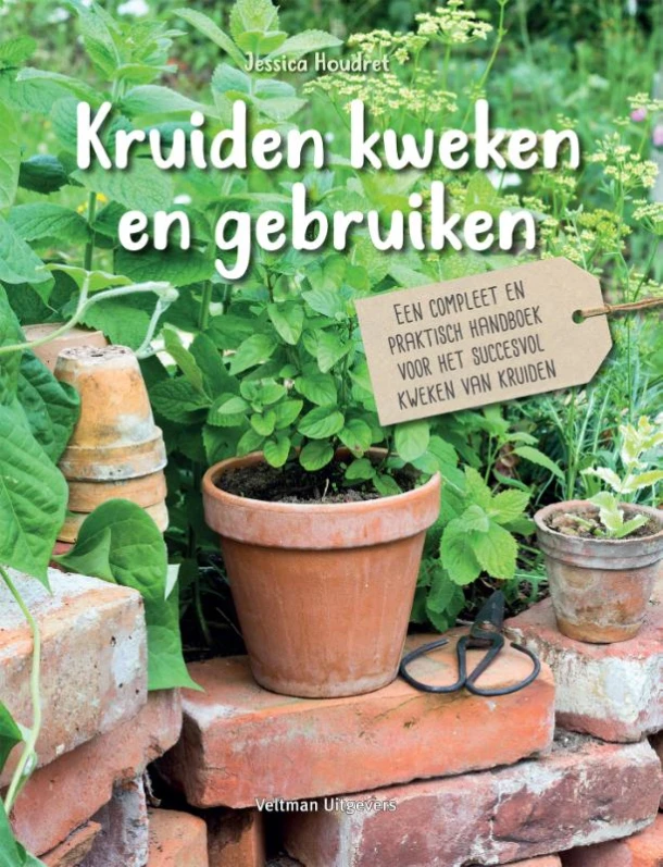 Kruiden kweken en gebruiken – Jessica Houdret – boek cover