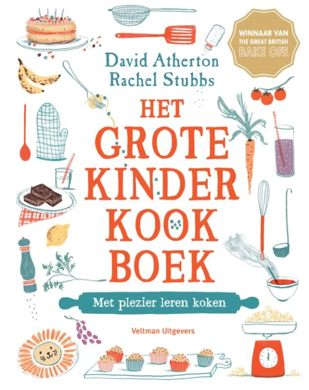 Het Grote Kinderkookboek – David Atherton – boek cover