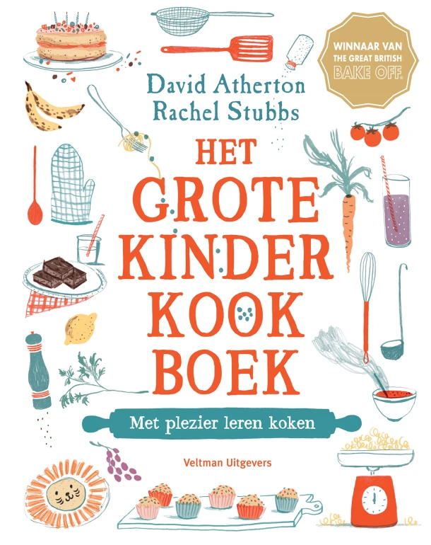 Het Grote Kinderkookboek – David Atherton – boek cover