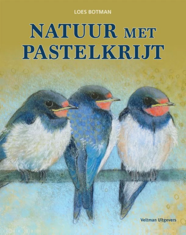 Natuur met pastelkrijt – Loes Botman – boek cover