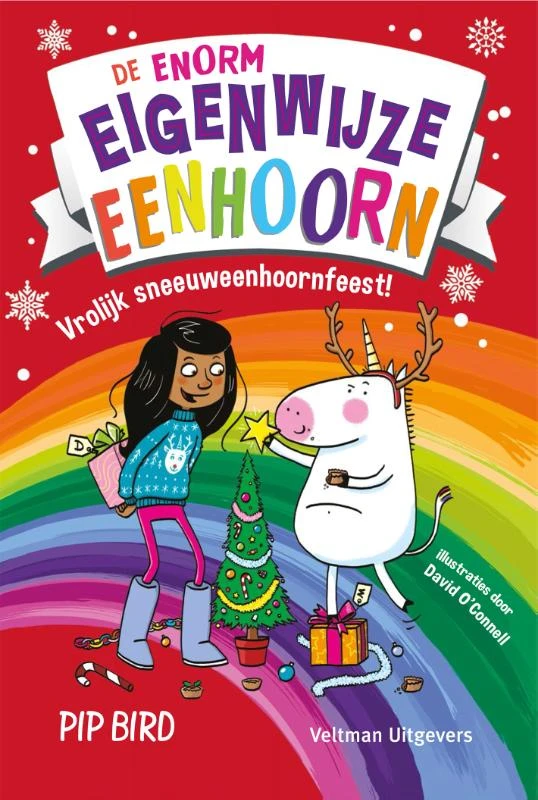 Vrolijk Sneeuweenhoornfeest! – Pip Bird – boek cover