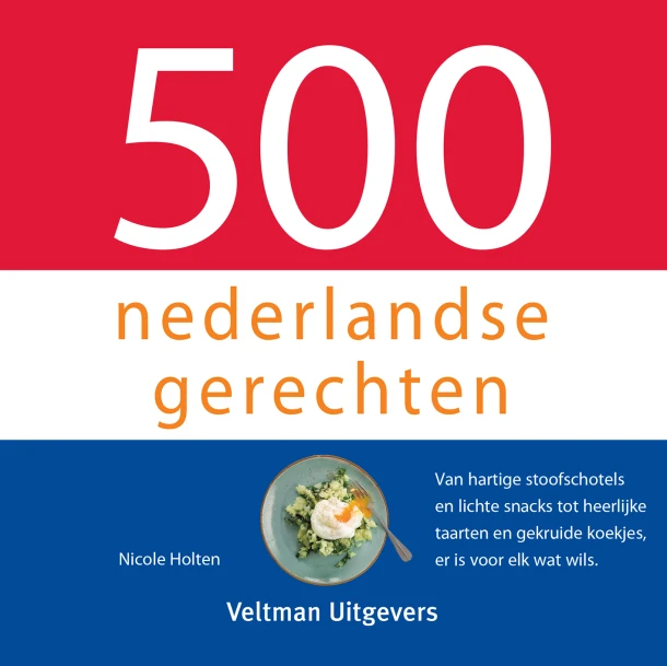 500 nederlandse gerechten – Nicole Holten – boek cover