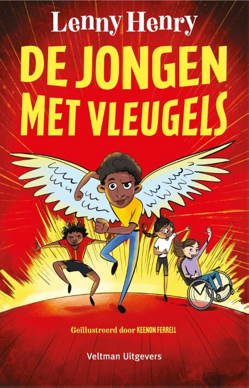 De jongen met vleugels – Lenny Henry – boek cover