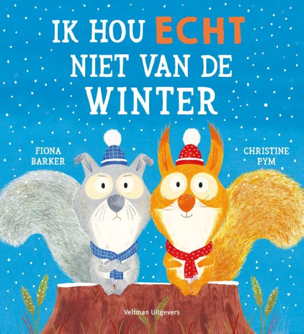 Ik hou echt niet van de winter – Fiona Barker – boek cover