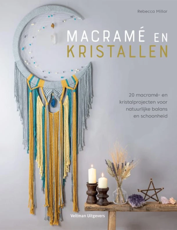 Macramé en kristallen – Rebecca Miller – boek cover