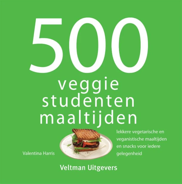500 veggie studentenmaaltijden – Valentina Harris – boek cover