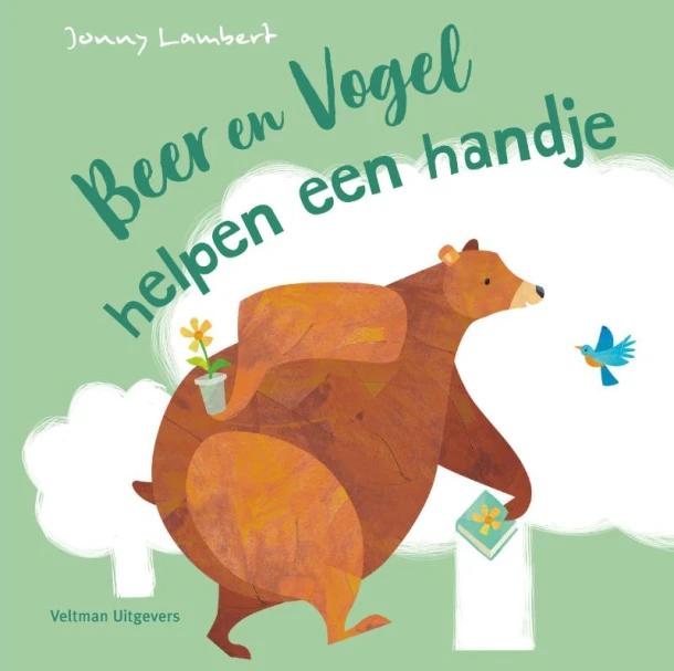 Beer en Vogel helpen een handje – Jonny Lambert – boek cover