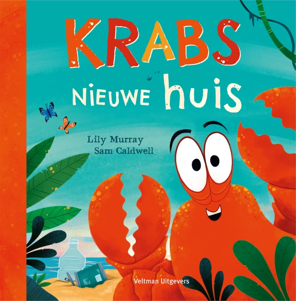 Krabs nieuwe huis – Lily Murray – boek cover