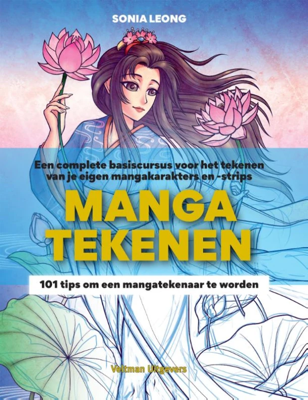 Manga tekenen – Sonia Leong – boek cover