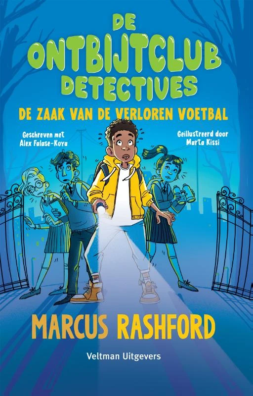 De zaak van de verloren voetbal – Marcus Rashford – boek cover