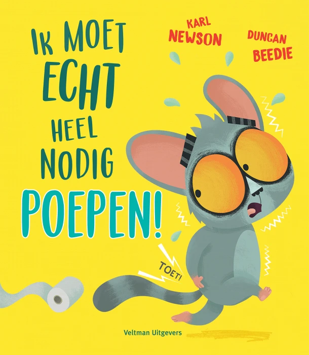 Ik moet echt heel nodig poepen! – Karl Newson – boek cover