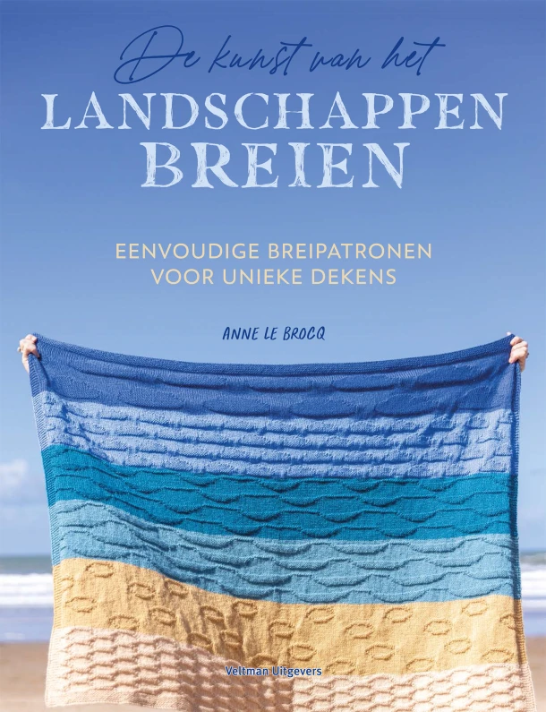 De kunst van het landschappen breien – Anne le Brocq – boek cover