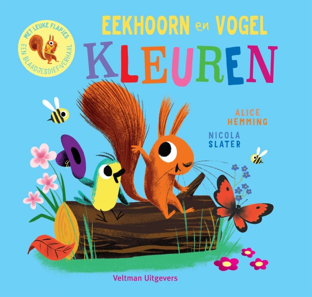 Eekhoorn en Vogel ~kleuren~ – Alice Hemming – boek cover