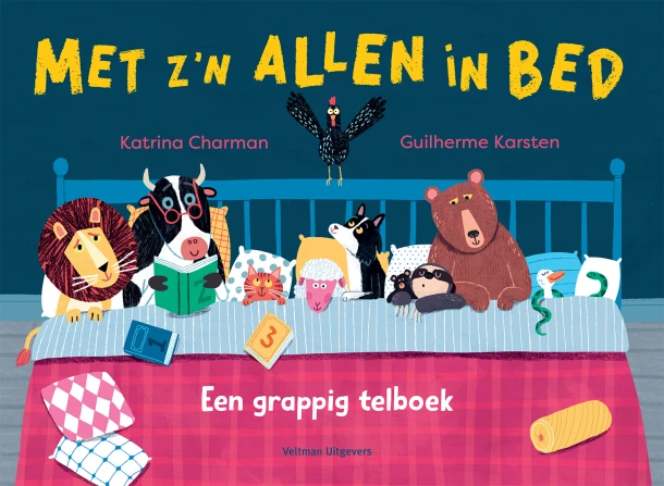 Met z'n allen in bed – Katrina Charman – boek cover