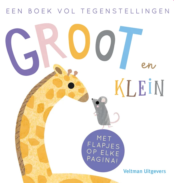 Groot en Klein, een boek vol tegenstellingen – Harriet Evans – boek cover