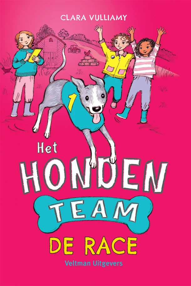 Het hondenteam - De race – Clara Vulliamy – boek cover