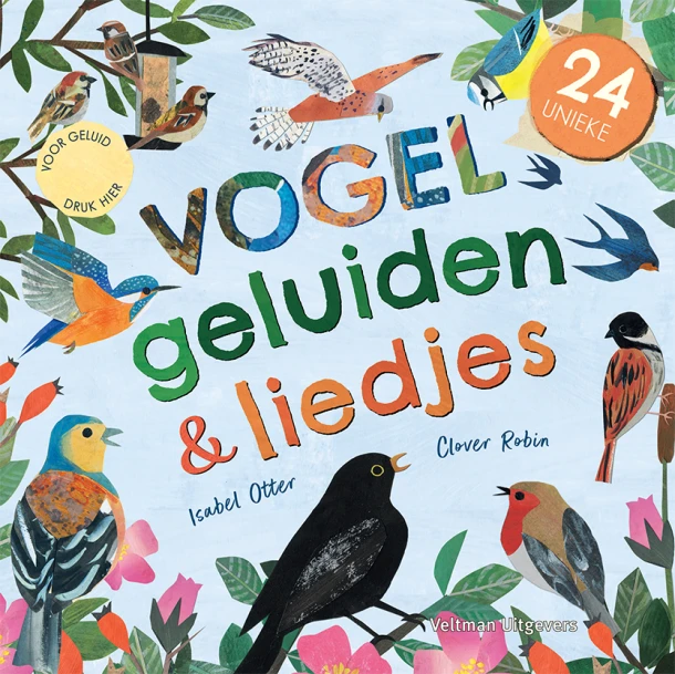 24 unieke vogelgeluiden & liedjes – Isabel Otter – boek cover