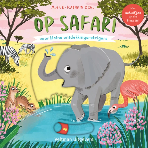 Op safari - voor kleine ontdekkingsreizigers – Anne-Kathrin Behl – boek cover