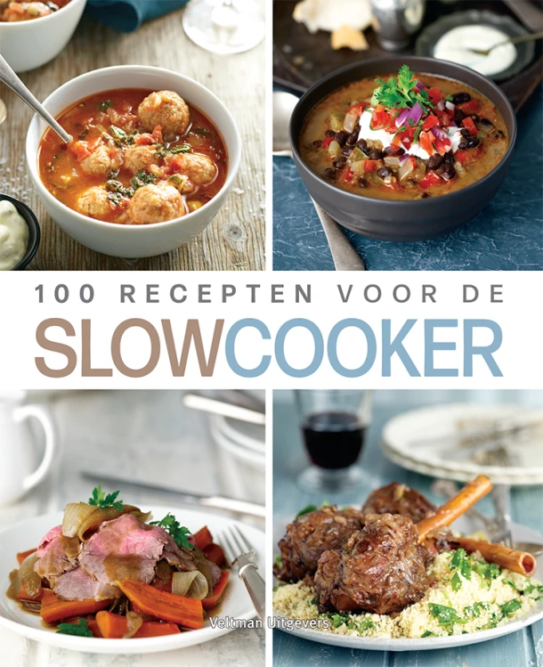 100 recepten voor de slowcooker – Johanna Thompson – boek cover