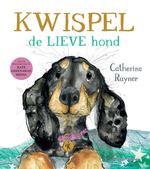 Kwispel, de lieve hond – Catherine Rayner – boek cover