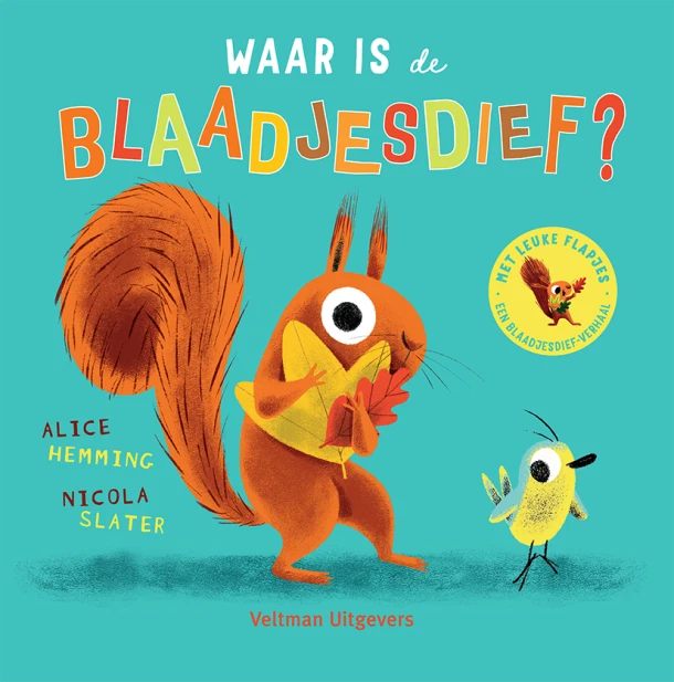 Waar is de Blaadjesdief? – Alice Hemming – boek cover