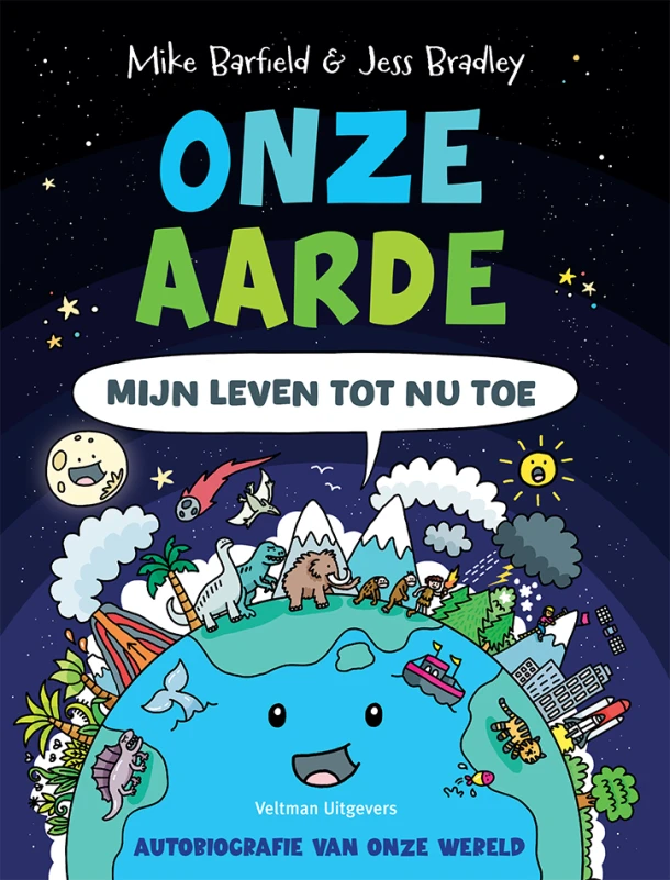 Onze aarde - mijn leven tot nu toe – Mike Barfield – boek cover