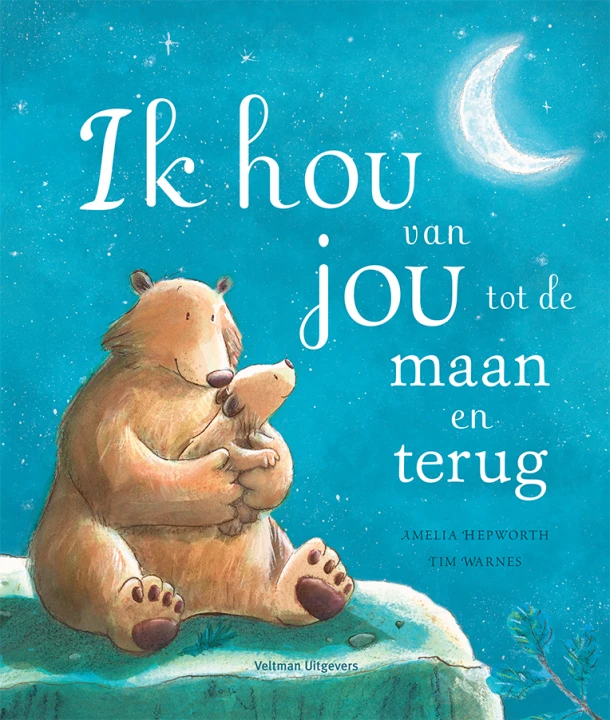 Ik hou van jou tot de maan en terug – Amelia Hepworth – boek cover