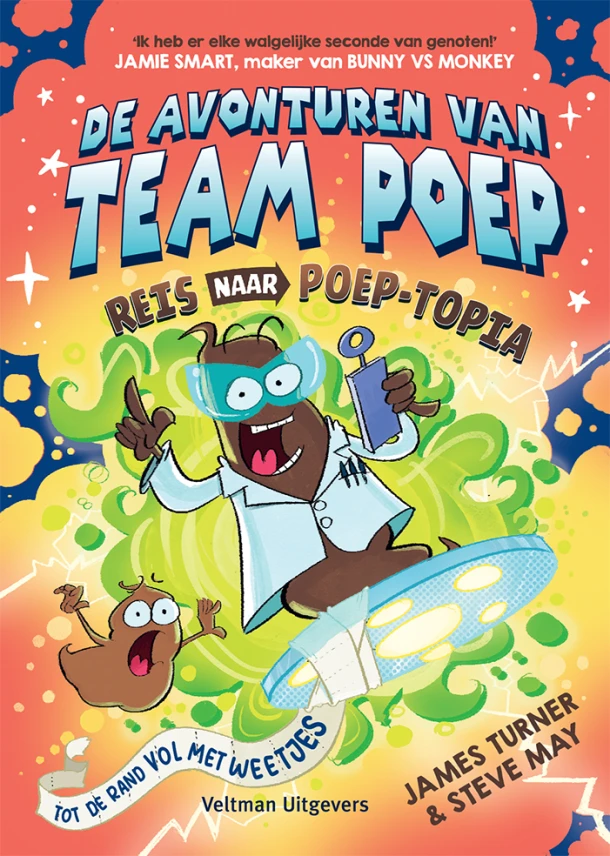 De avonturen van Team Poep – James Turner – boek cover