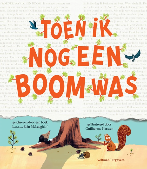 Toen ik nog een boom was – Eoin McLaughlin – boek cover