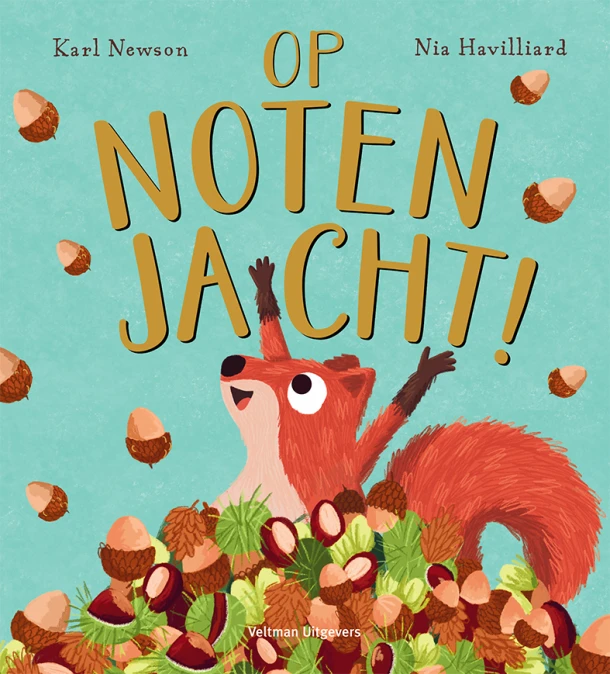 Op notenjacht! – Karl Newson – boek cover