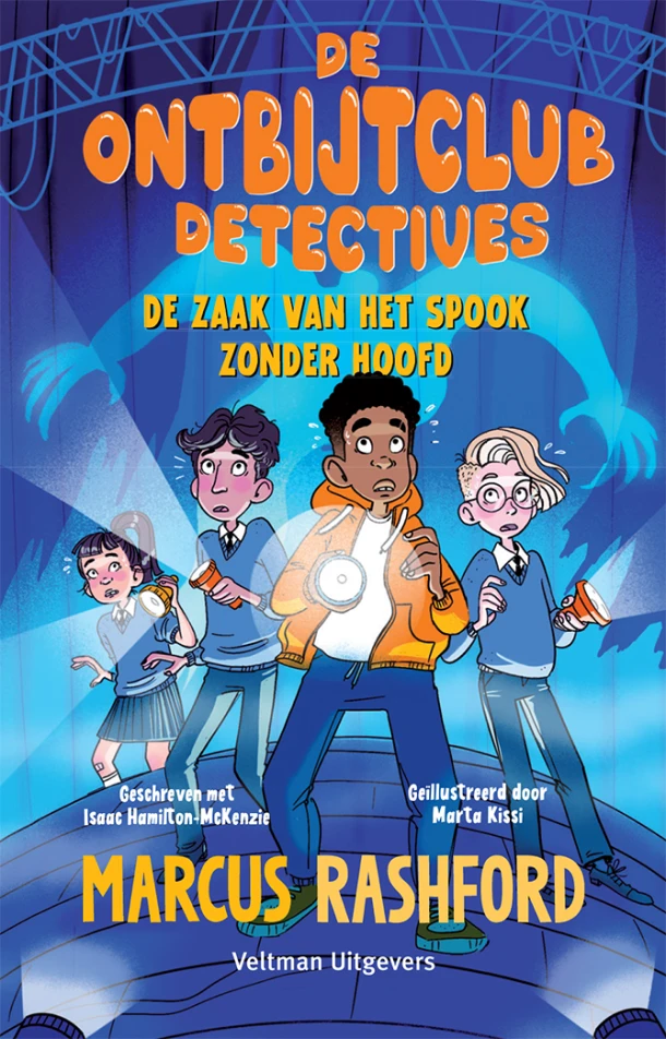 De zaak van het spook zonder hoofd – Marcus Rashford – boek cover