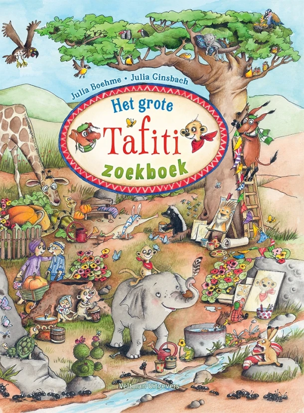 Het grote Tafiti zoekboek – Julia Boehme – boek cover