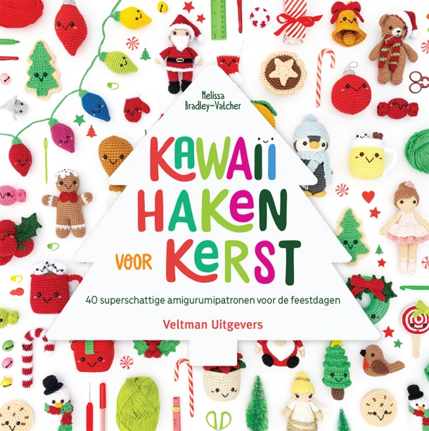 Kawaii haken voor Kerst – Melissa Bradley-Vatcher – boek cover