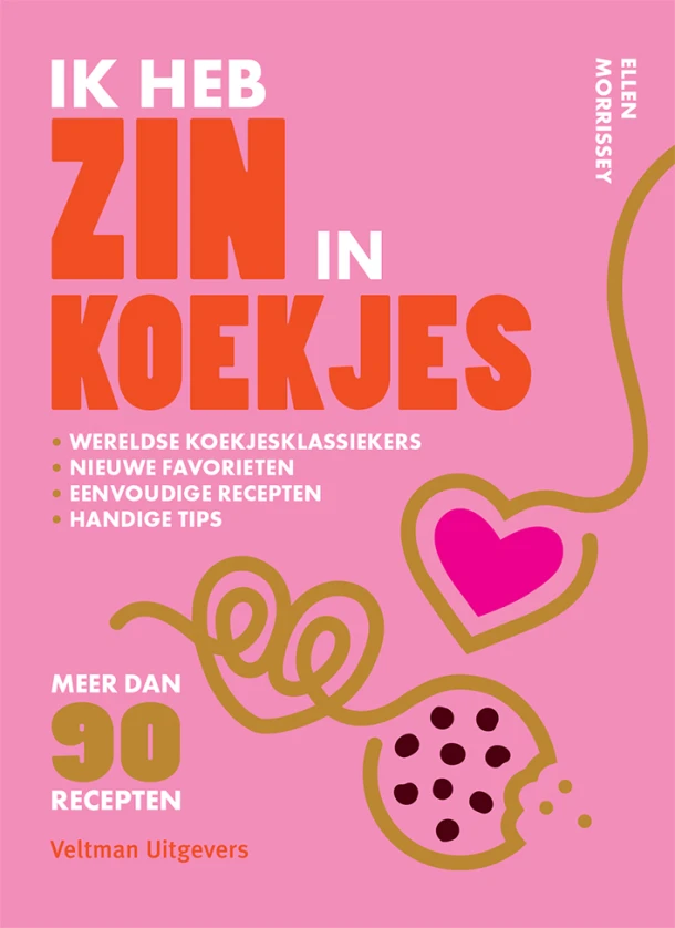 Ik heb zin in koekjes – Ellen Morrissey – boek cover