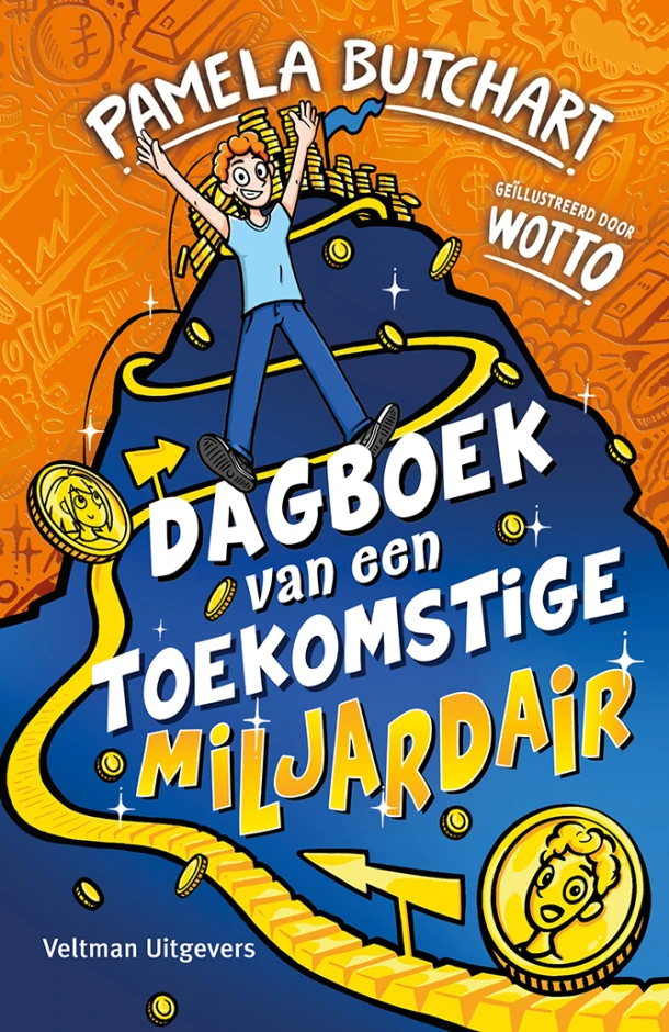 Dagboek van een toekomstige miljardair – Pamela Butchart – boek cover