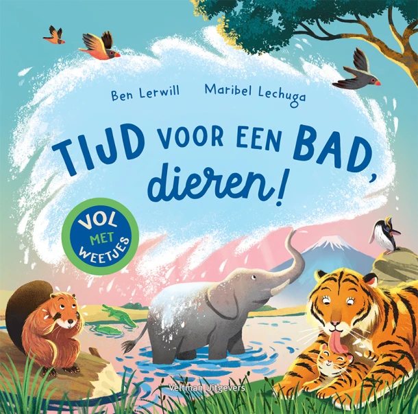 Tijd voor een bad, dieren! – Ben Lerwill – boek cover