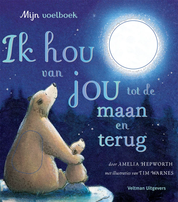 Ik hou van jou tot de maan en terug – Amelia Hepworth – boek cover