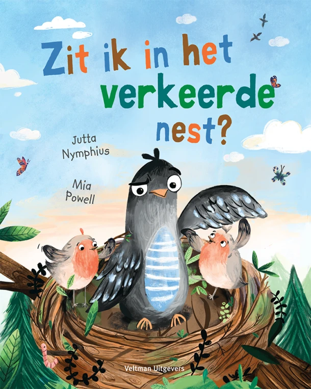 Zit ik in het verkeerde nest? – Jutta Nymphius – boek cover
