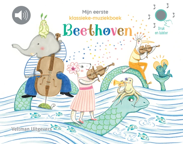 Mijn eerste klassieke-muziekboek - Beethoven – D Renon – boek cover