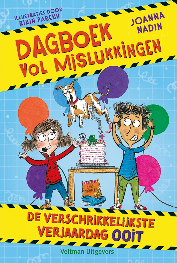 De verschrikkelijkste verjaardag ooit! – Joanna Nadin – boek cover