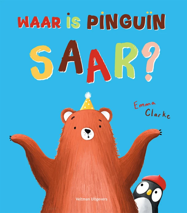 Waar is pinguïn Saar? – Emma Clarke – boek cover
