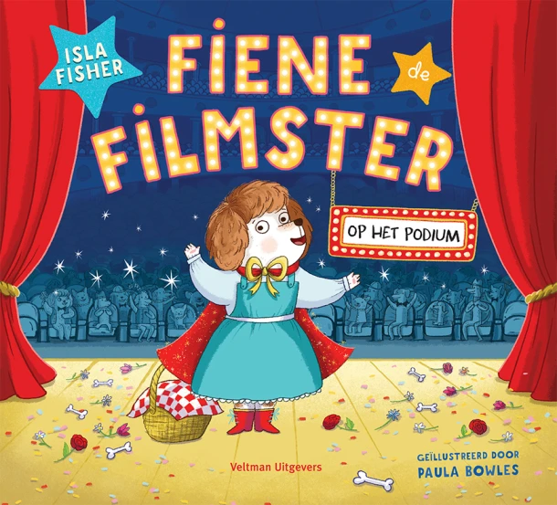 Fiene de Filmster - op het podium – Isla Fisher – boek cover